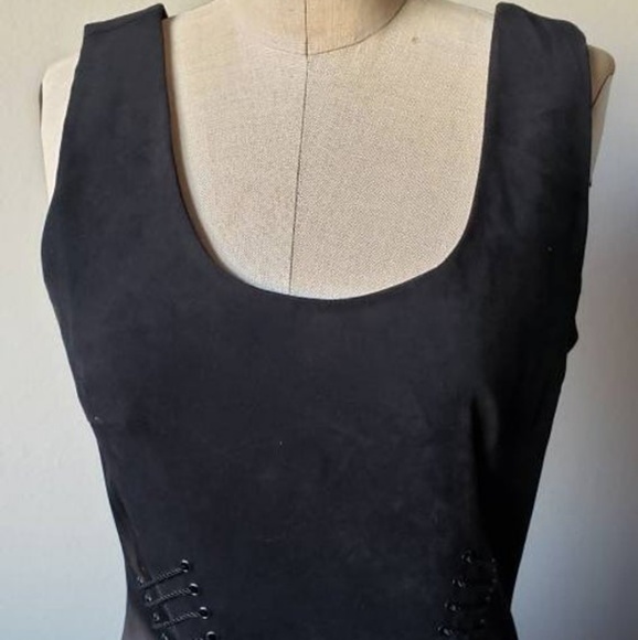 1990's Marlon Wear Black Rebel Dress - Picture 4 of 5